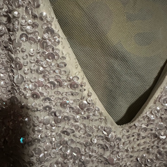 ASOS SEQUINED WEDDING GOWN size 20 - Picture 7 of 15